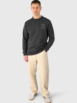 Discount Brunotti Naval Heren Sweater | Pirate Black PirateBlack