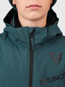 Outlet Brunotti Navigaty Jongens Ski Jas | Fuel Green