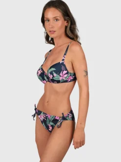 Best Brunotti Nolestina-Tropicana Dames Bikinibroekje | Indigo Blue ClubTropicanaIndigoBlue