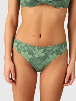 Fashion Brunotti Nolina-Leaf Dames Bikinibroekje | Juniper TwoToneFlowerJuniper