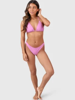 Discount Brunotti Novalee Dames Triangel Bikini Top | Violet