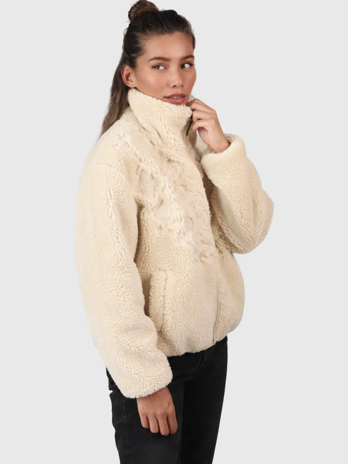 Clearance Brunotti Osaka Dames Teddy Jas | Canvas