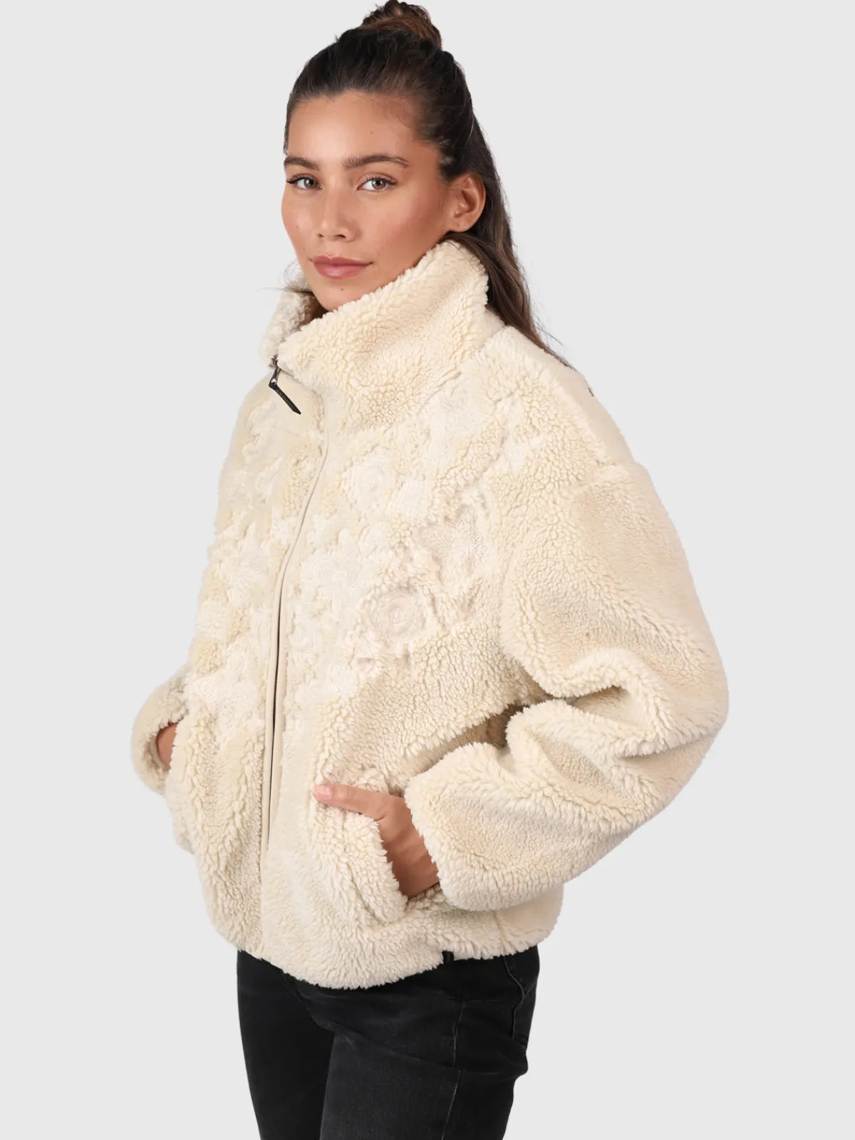 Clearance Brunotti Osaka Dames Teddy Jas | Canvas