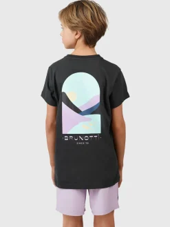 Best Brunotti Oval-Mountainy Jongens T-shirt | Zwart