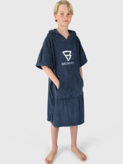 Outlet Brunotti Panchia Junior Poncho | Donker Blauw