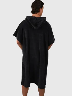 Discount Brunotti Poncho-Solid Poncho | Black VintageGreen