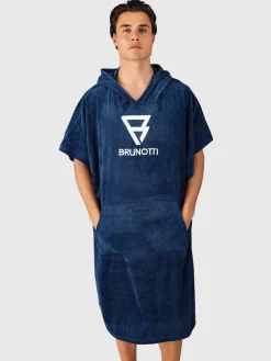 Fashion Brunotti Poncho-Solid Poncho | Jeans Blue JeansBlue