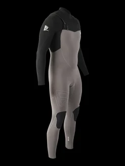 Best Brunotti Radiance Fullsuit 3/2mm Heren Wetsuit | Grijs + Zwart