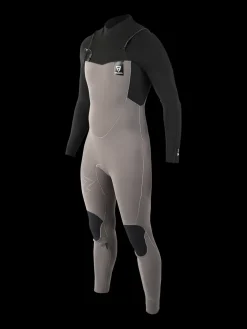 Best Brunotti Radiance Fullsuit 3/2mm Heren Wetsuit | Grijs + Zwart