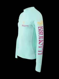 Discount Brunotti Raquely Meisjes Rashguard | Groen