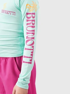 Discount Brunotti Raquely Meisjes Rashguard | Groen