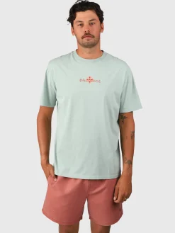 Online Brunotti ReWind Men T-Shirt | Bottle Green BottleGreen