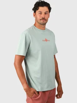 Online Brunotti ReWind Men T-Shirt | Bottle Green BottleGreen