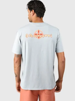Online Brunotti ReWind Men T-Shirt | Winter Sky WinterSky