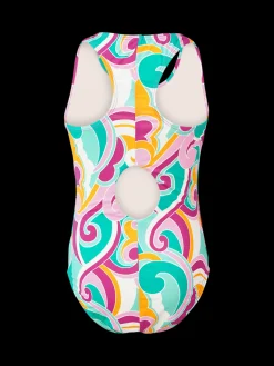 Discount Brunotti Sally-Swirl Meisjes Badpak | Multi Color