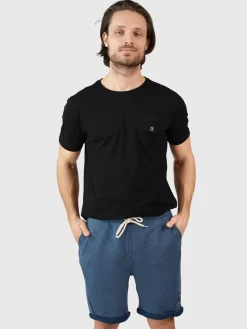 Best Brunotti Salvino Heren Sweat Short | Blauw