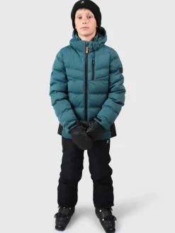 New Brunotti Sanclairy Jongens Puffer Ski Jas | Fuel Green