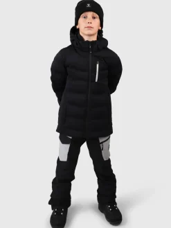 New Brunotti Sanclairy Jongens Puffer Ski Jas | Zwart Black