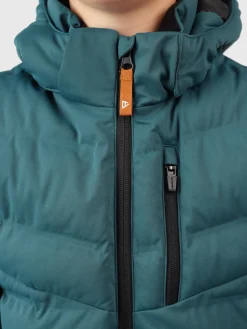 New Brunotti Sanclairy Jongens Puffer Ski Jas | Fuel Green