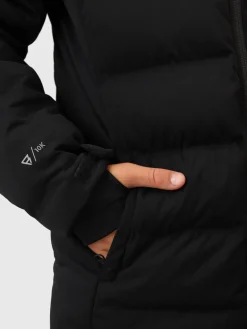 New Brunotti Sanclairy Jongens Puffer Ski Jas | Zwart Black