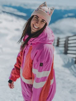 Outlet Brunotti Saporo Dames Ski Anorak Oversized | Roze