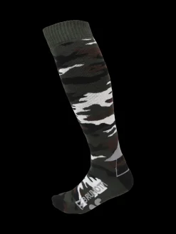 Best Brunotti Scottish-Camo Heren Ski Sokken Grey