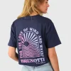 Fashion Brunotti Seaya-CT Dames T-shirt | Indigo Blue IndigoBlue