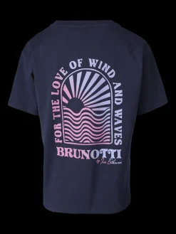 Fashion Brunotti Seaya-CT Dames T-shirt | Indigo Blue IndigoBlue