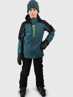 New Brunotti Sheldony Jongens Ski Jas | Fuel Green