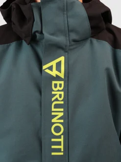 New Brunotti Sheldony Jongens Ski Jas | Fuel Green