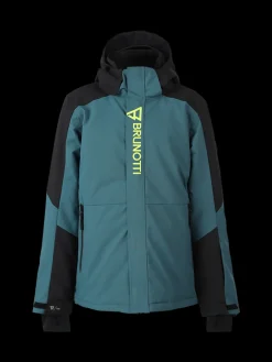 New Brunotti Sheldony Jongens Ski Jas | Fuel Green