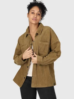 New Brunotti Sian-Cord-R Dames Overhemd | Bruin