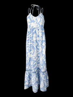 Sale Brunotti Siena-Floral Swirl Dames Maxi Jurk | Bluebell