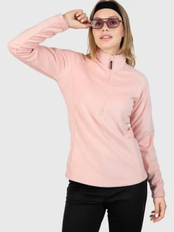 Outlet Brunotti Skiania Dames Fleece | Soft Pink