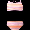 New Brunotti Sofia-Stripe Meisjes Bralette Bikini | Snow
