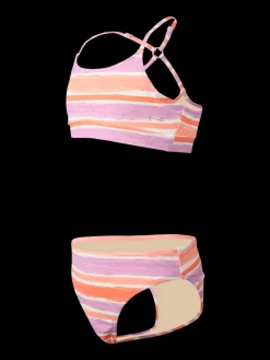New Brunotti Sofia-Stripe Meisjes Bralette Bikini | Snow