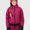 Sale Brunotti Suncrown Meisjes Puffer Ski Jas | Fuchsia Pink