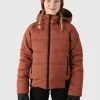 Hot Brunotti Suncrown Meisjes Puffer Ski Jas | Bruin