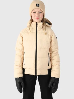 Best Brunotti Suncrown Meisjes Puffer Ski Jas | Wit