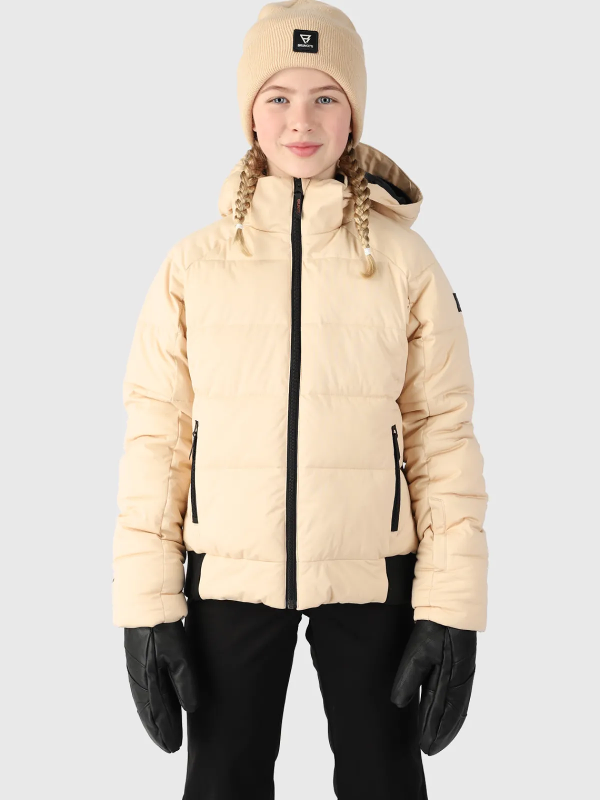 Best Brunotti Suncrown Meisjes Puffer Ski Jas | Wit