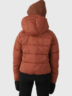 Hot Brunotti Suncrown Meisjes Puffer Ski Jas | Bruin