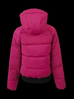 Sale Brunotti Suncrown Meisjes Puffer Ski Jas | Fuchsia Pink