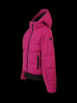 Sale Brunotti Suncrown Meisjes Puffer Ski Jas | Fuchsia Pink