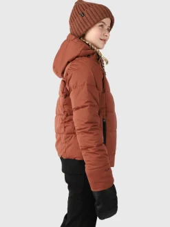 Hot Brunotti Suncrown Meisjes Puffer Ski Jas | Bruin
