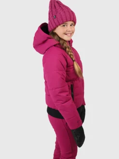 Sale Brunotti Suncrown Meisjes Puffer Ski Jas | Fuchsia Pink