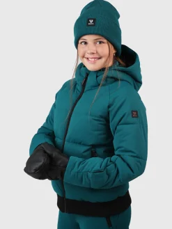 Hot Brunotti Suncrown Meisjes Puffer Ski Jas | Ever Green