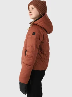 Hot Brunotti Suncrown Meisjes Puffer Ski Jas | Bruin