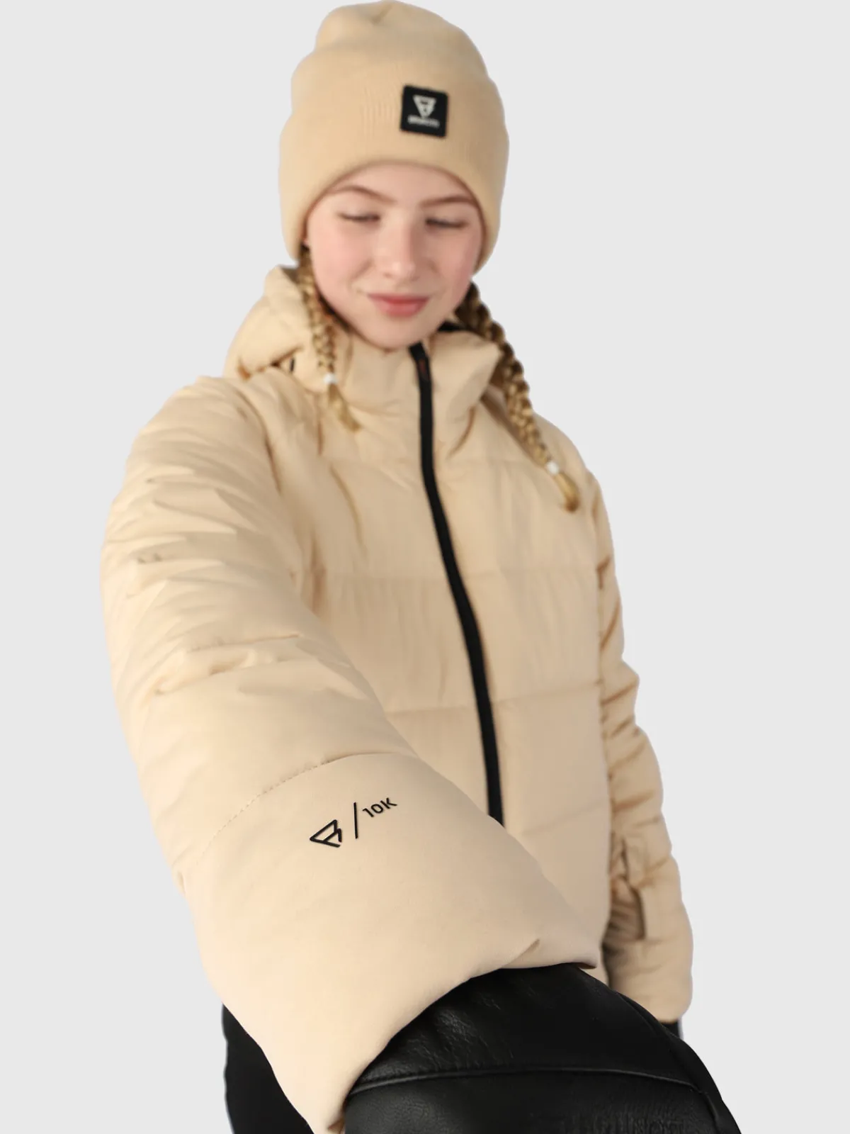 Best Brunotti Suncrown Meisjes Puffer Ski Jas | Wit