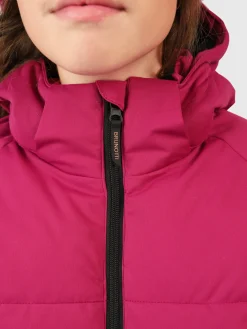 Sale Brunotti Suncrown Meisjes Puffer Ski Jas | Fuchsia Pink