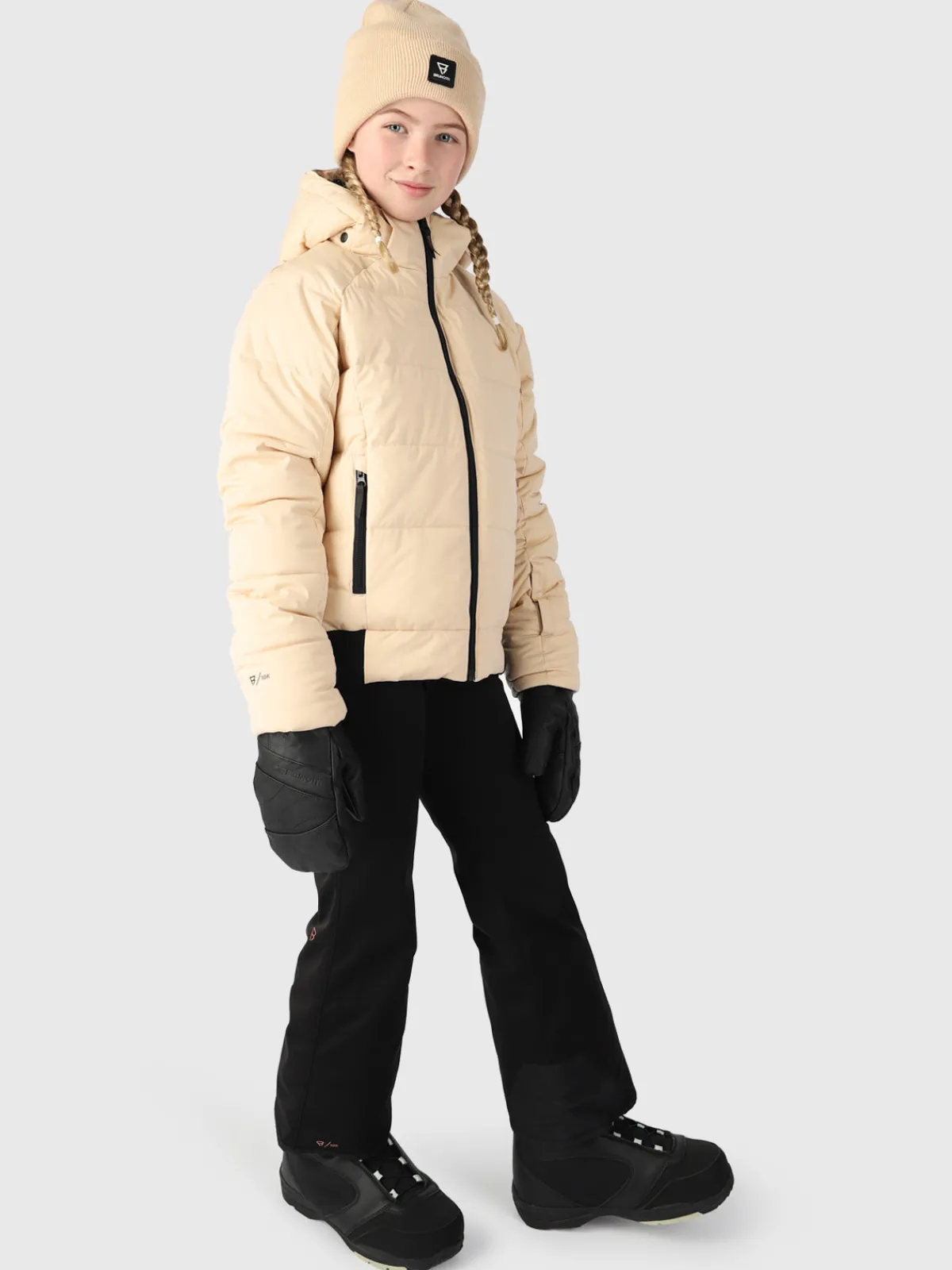 Best Brunotti Suncrown Meisjes Puffer Ski Jas | Wit